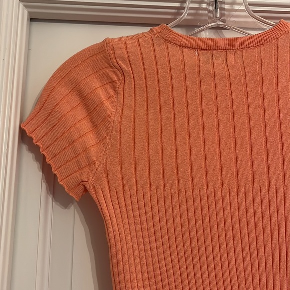 RedBerry Small Pastel Orange Short Sleeve Tshirt - Picture 9 of 12